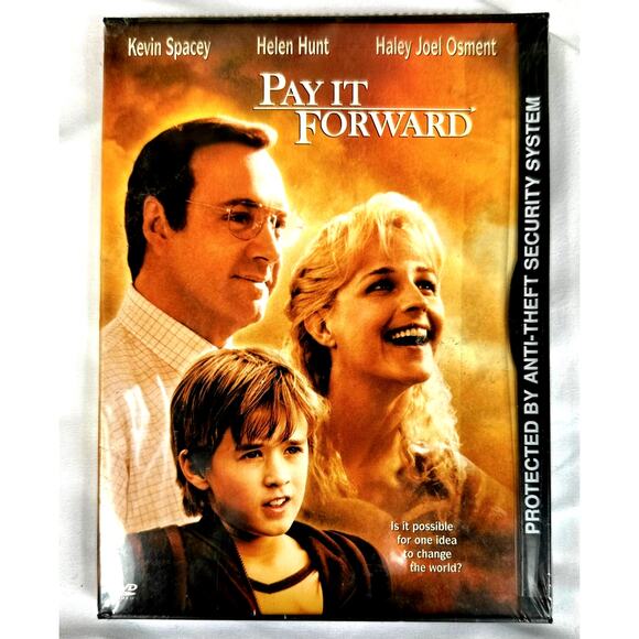 Pay It Forward (DVD, 2000) Kevin Spacey Helen Hunt Haley Joel Osment - Picture 6 of 6